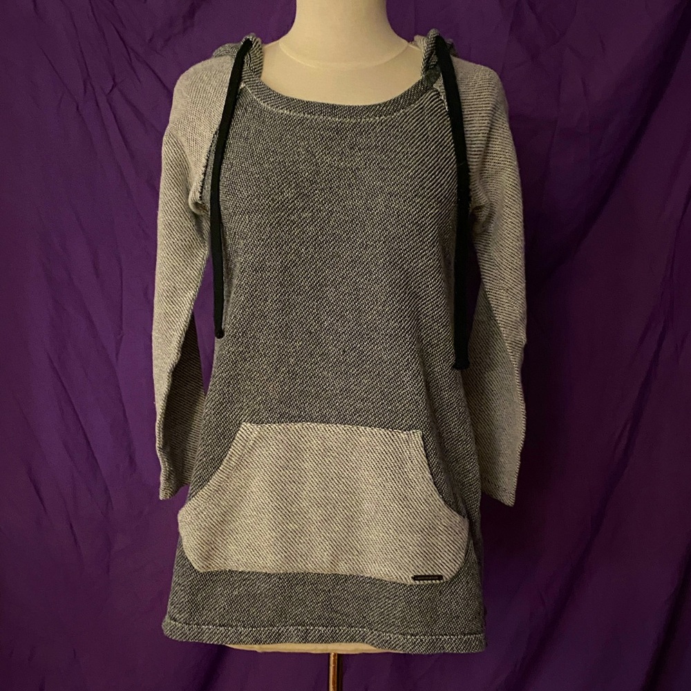 MNY Marc New York Grey Pullover Hoodie. Size XS.